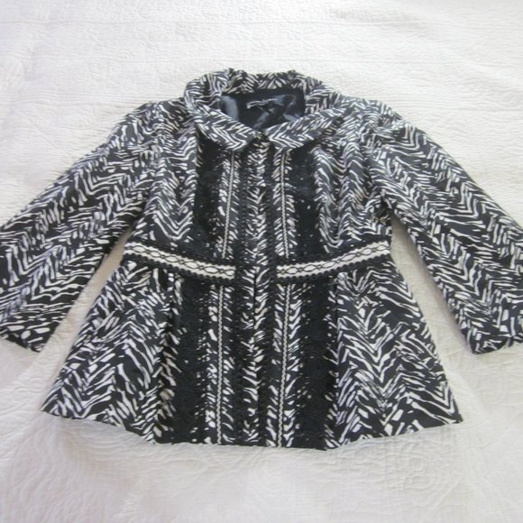 Nanette Lepore Jackets & Blazers - Nanette Lepore Jacket 4 Black/White